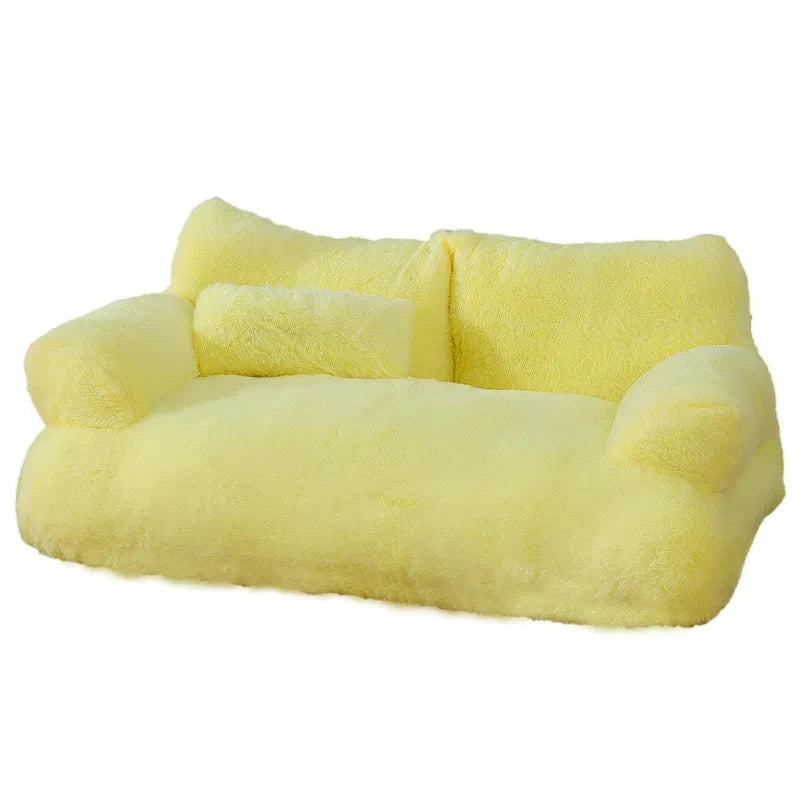 Plush Bed (Yellow)